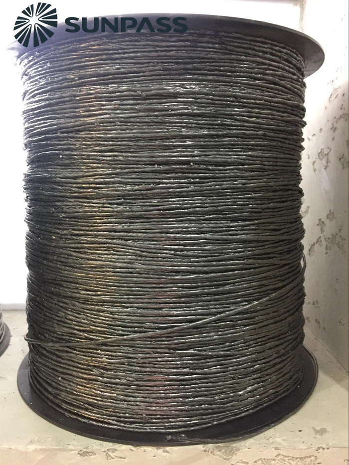 Pure Flexible Graphite Yarn of Sealing Gland Packing Pure Flexible Graphite Yarn of Sealing Gland Packing
